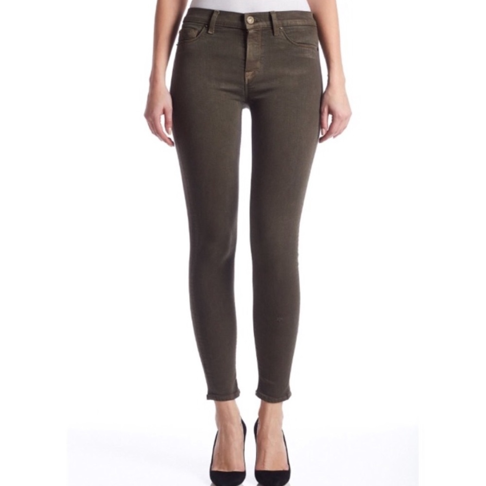 Hudson Nico Mid-Rise Super Skinny Trooper Jeans